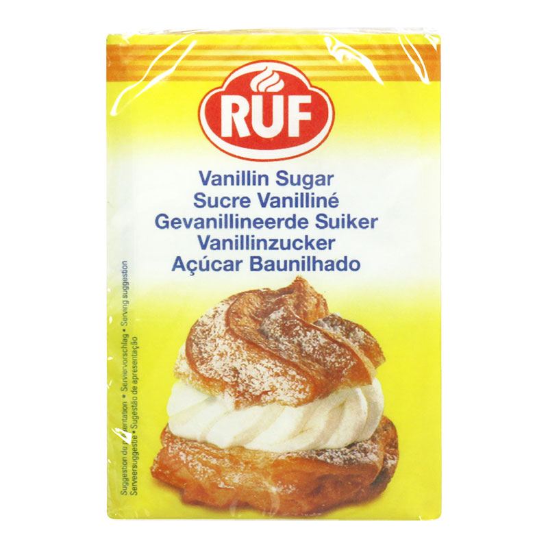 Ruf - Açúcar de Baunilha 80g (contém 10 pacotes)