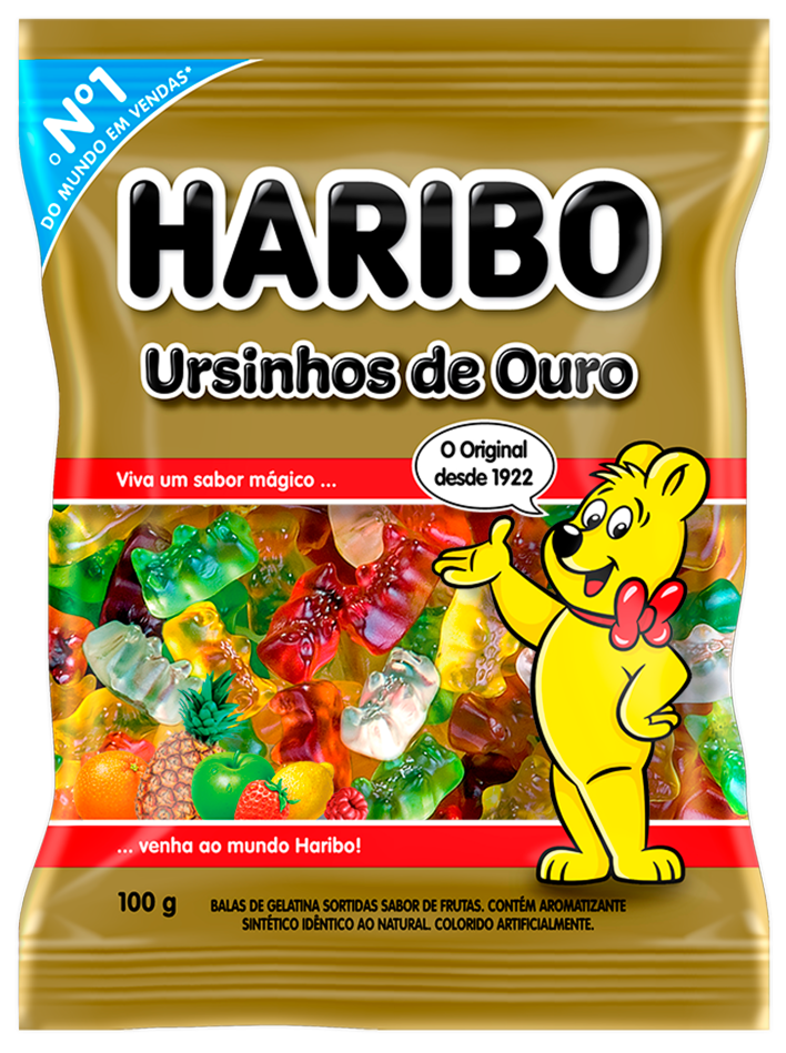 Haribo - Balas Ursinhos de Ouro 100g