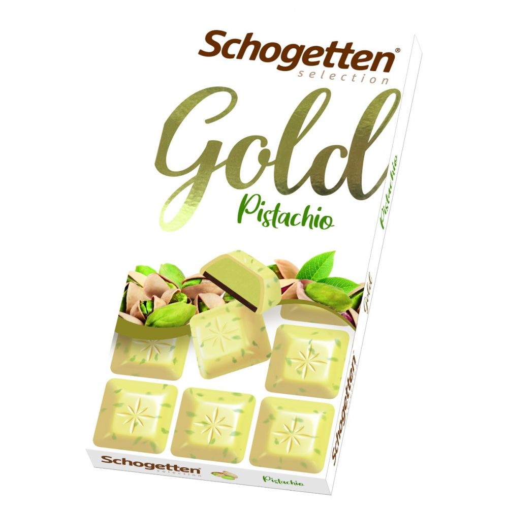 Schogetten - Chocolate Schogetten Gold Pistachio 100g